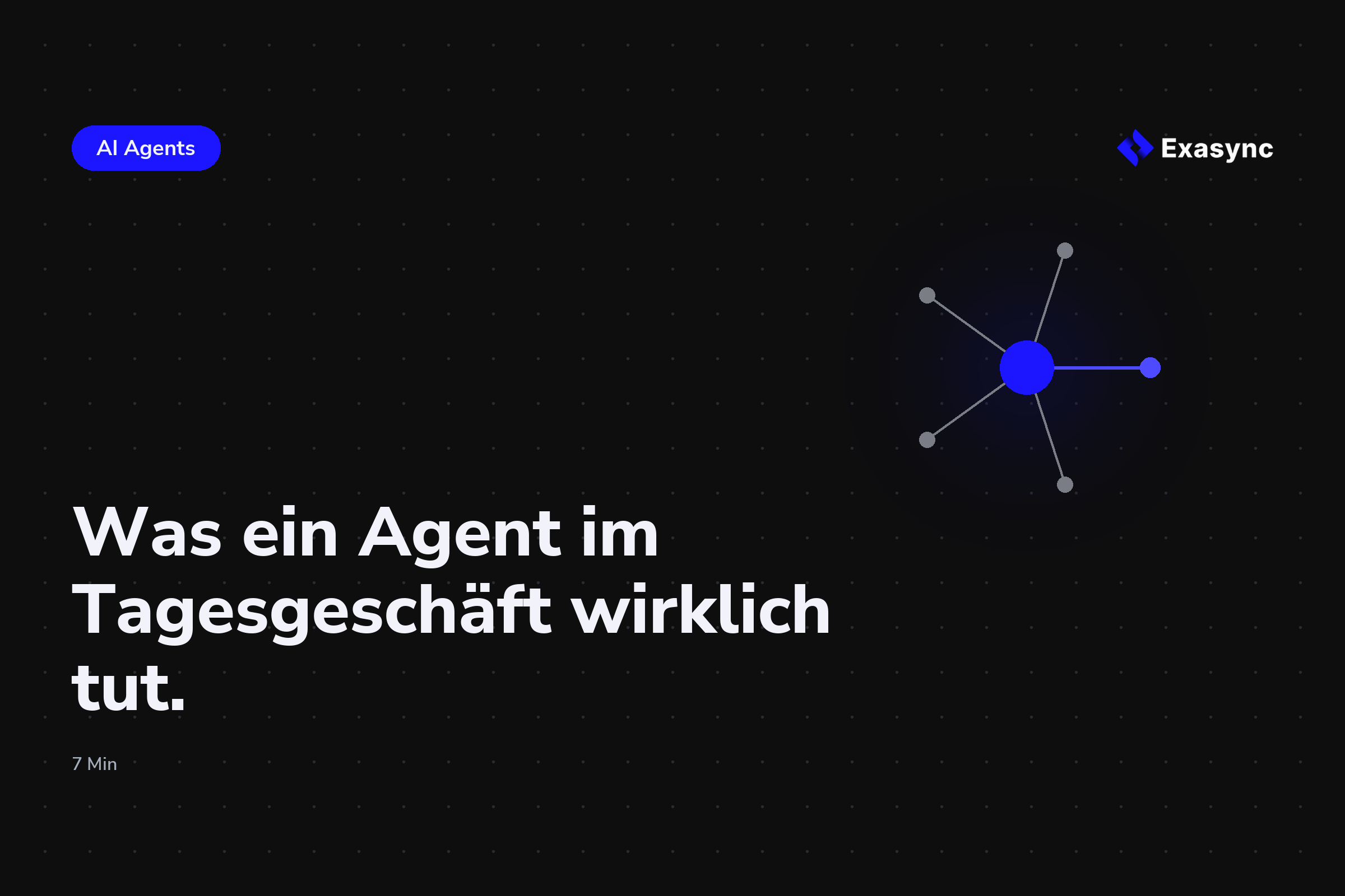 KI in der Spedition: drei Dinge, die ein Agent im Tagesgeschäft wirklich tut, und eines, das er nicht tun sollte