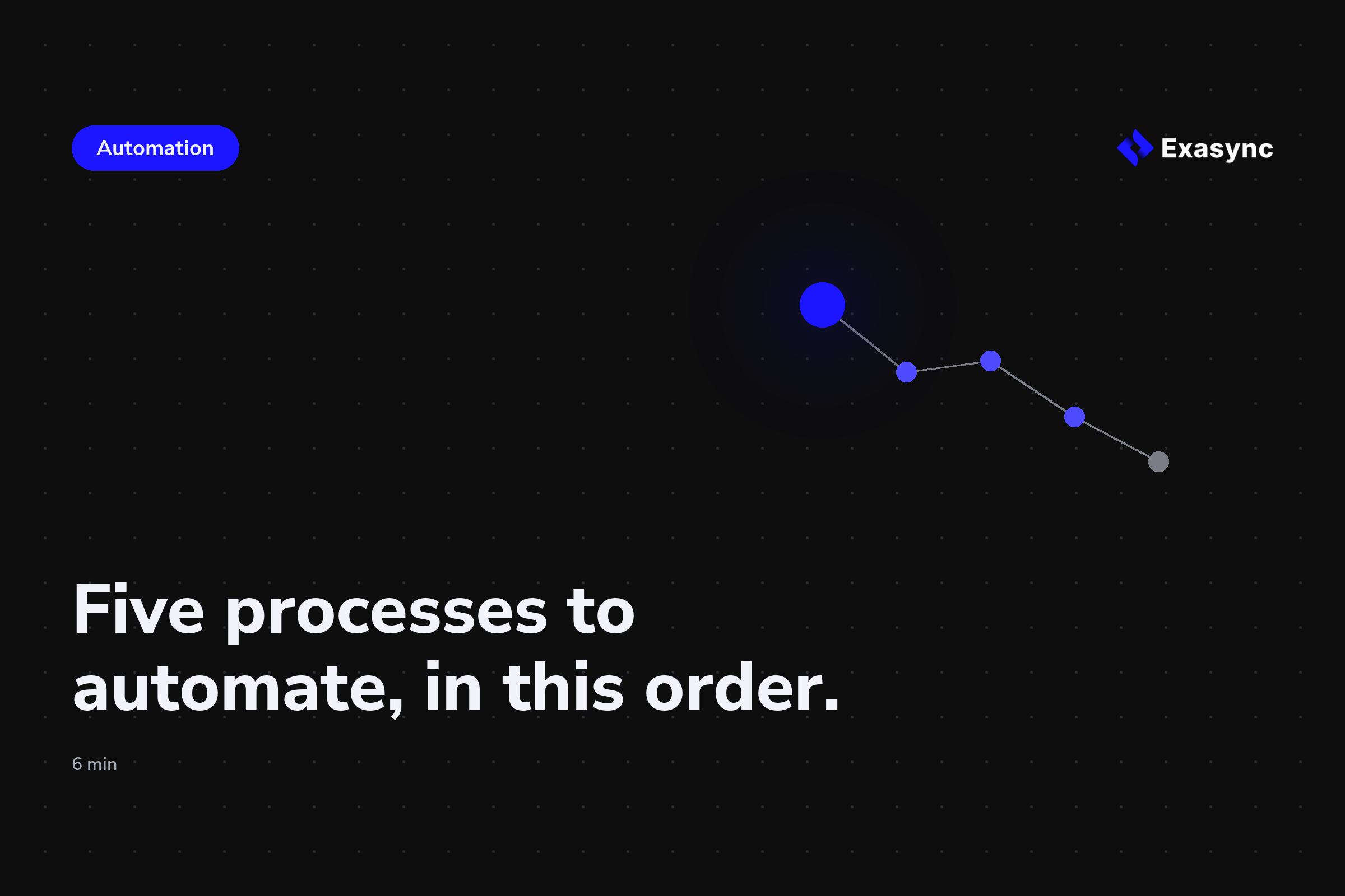 Five processes a forwarder can automate without a new system, in this order
