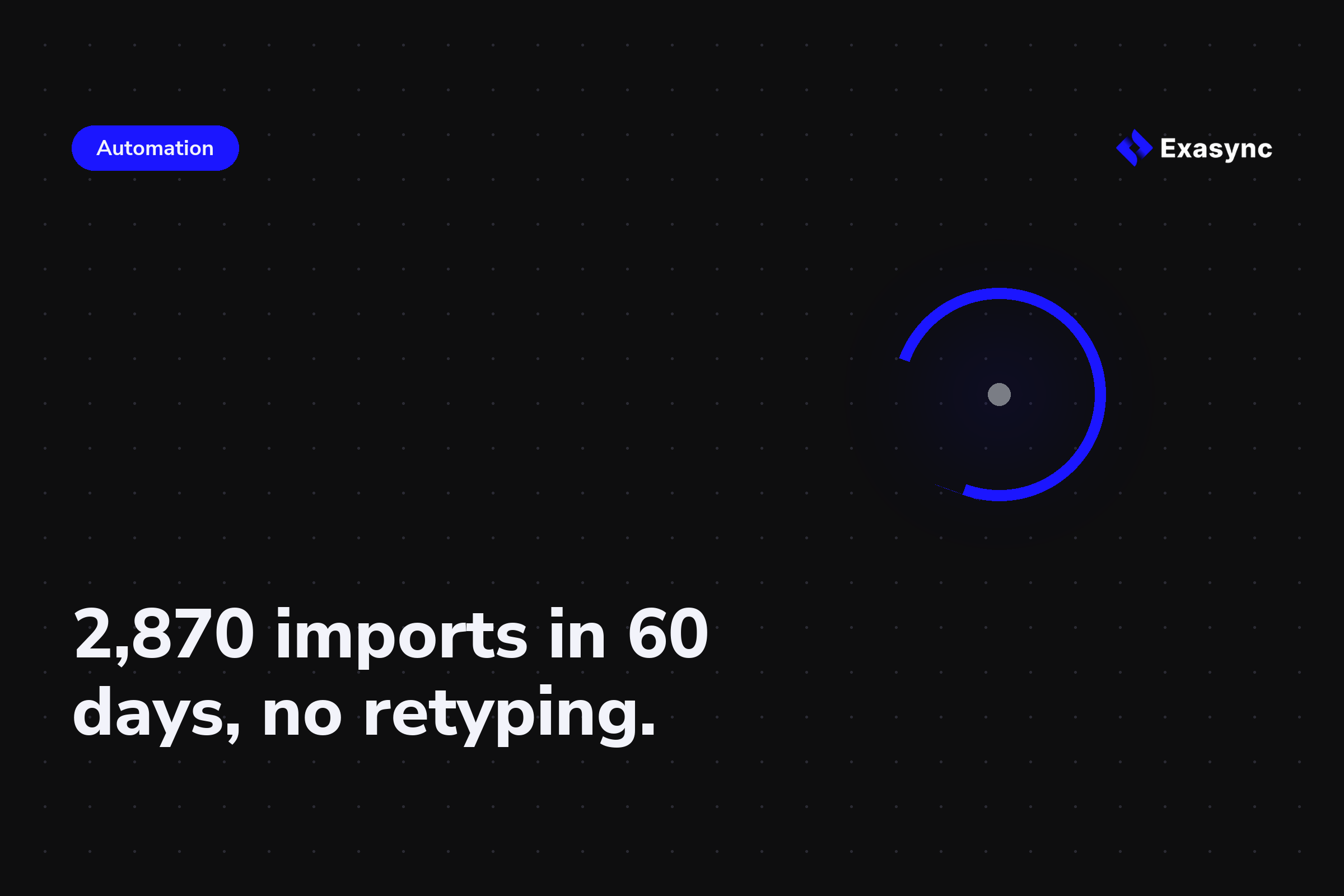Dispatch plan Excel TMS import: 2,870 imports in 60 days without retyping