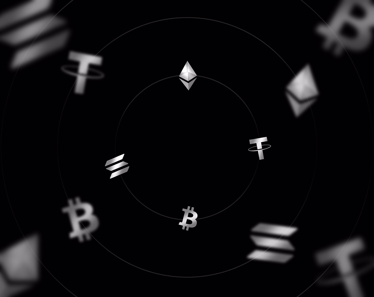 Black background filled with scattered white question and exclamation marks representing confusion or FAQs