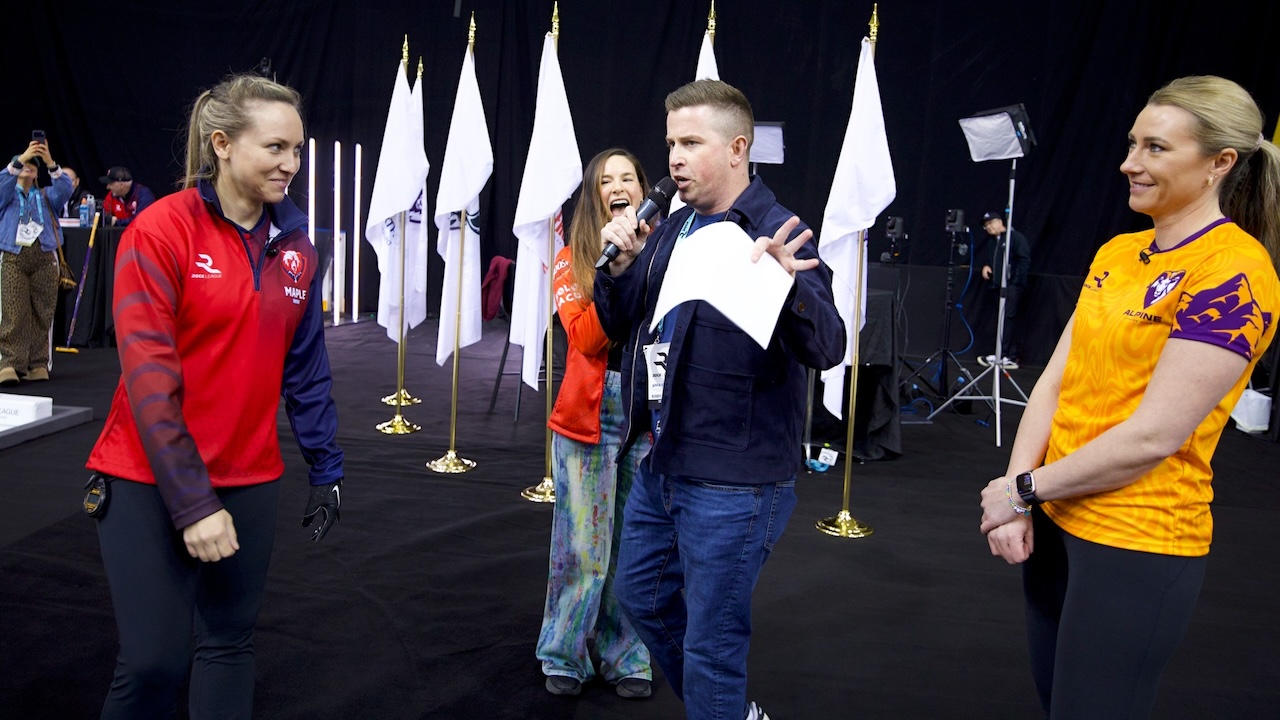 Thursday was "rivalry night" in Rock League at TMU Mattamy Athletic Centre, with Bruce Mouat vs. Bobby Lammie in the late afternoon match and Rachel Homan vs. Emma Miskew in the evening.