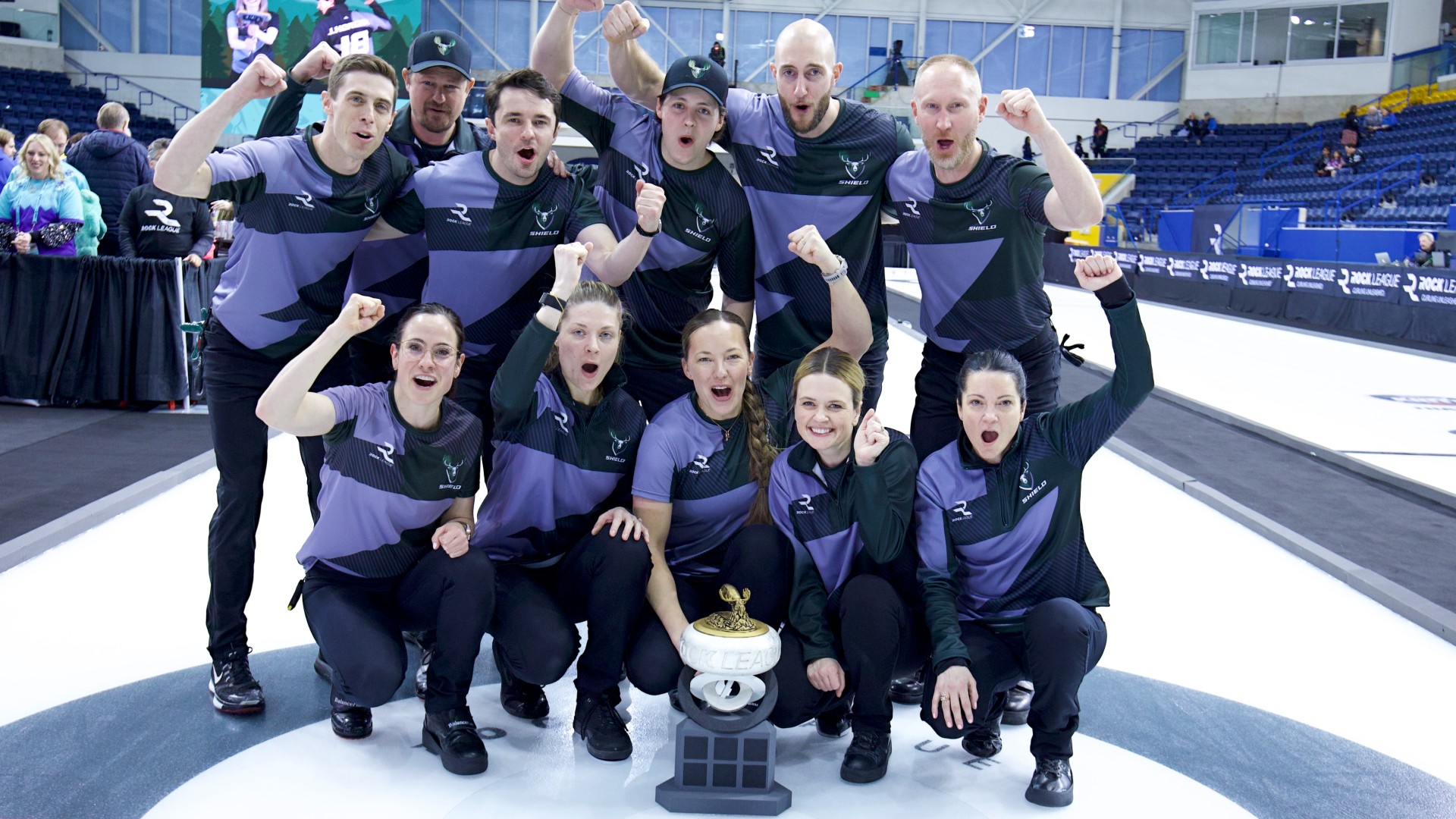 Shield Curling Club captured the inaugural Rock League championship after defeating Typhoon Curling Club with a thrilling 2-1 match victory in Sunday’s final at TMU Mattamy Athletic Centre.
