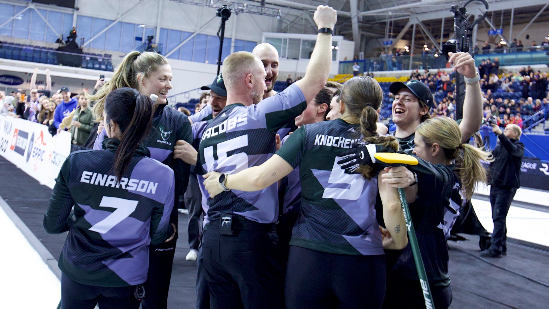 Professional curling arrived last week at TMU Mattamy Athletic Centre with Rock League and this was curling unleashed.