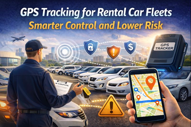 GPS tracking for rental car fleets improving security and vehicle control