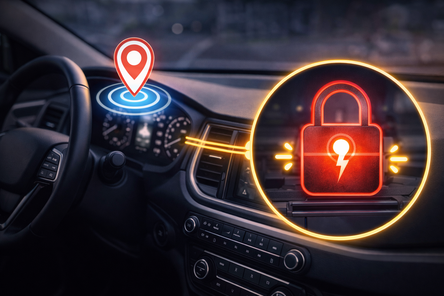 GPS tracking with kill switch feature for vehicle security