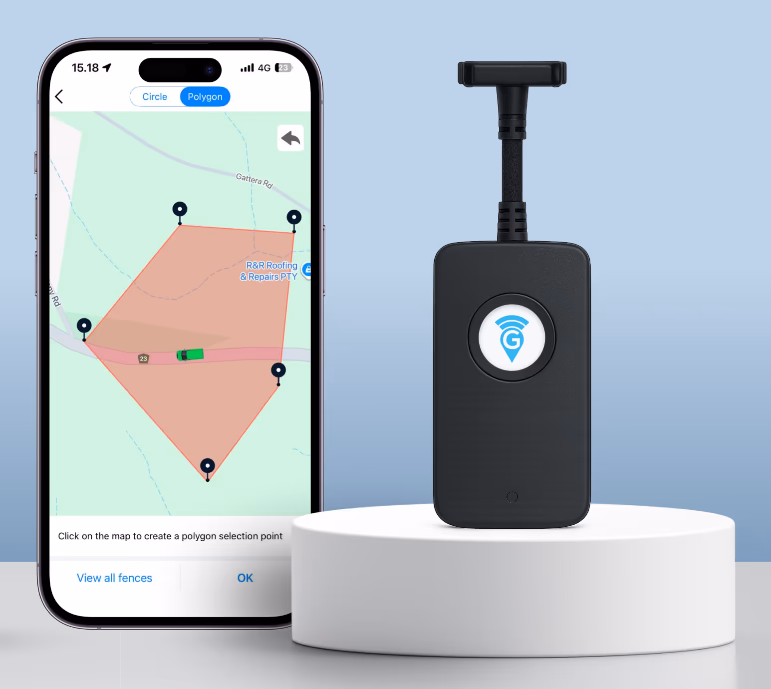 EZY GPS hardwired vehicle tracker with optional immobilisation