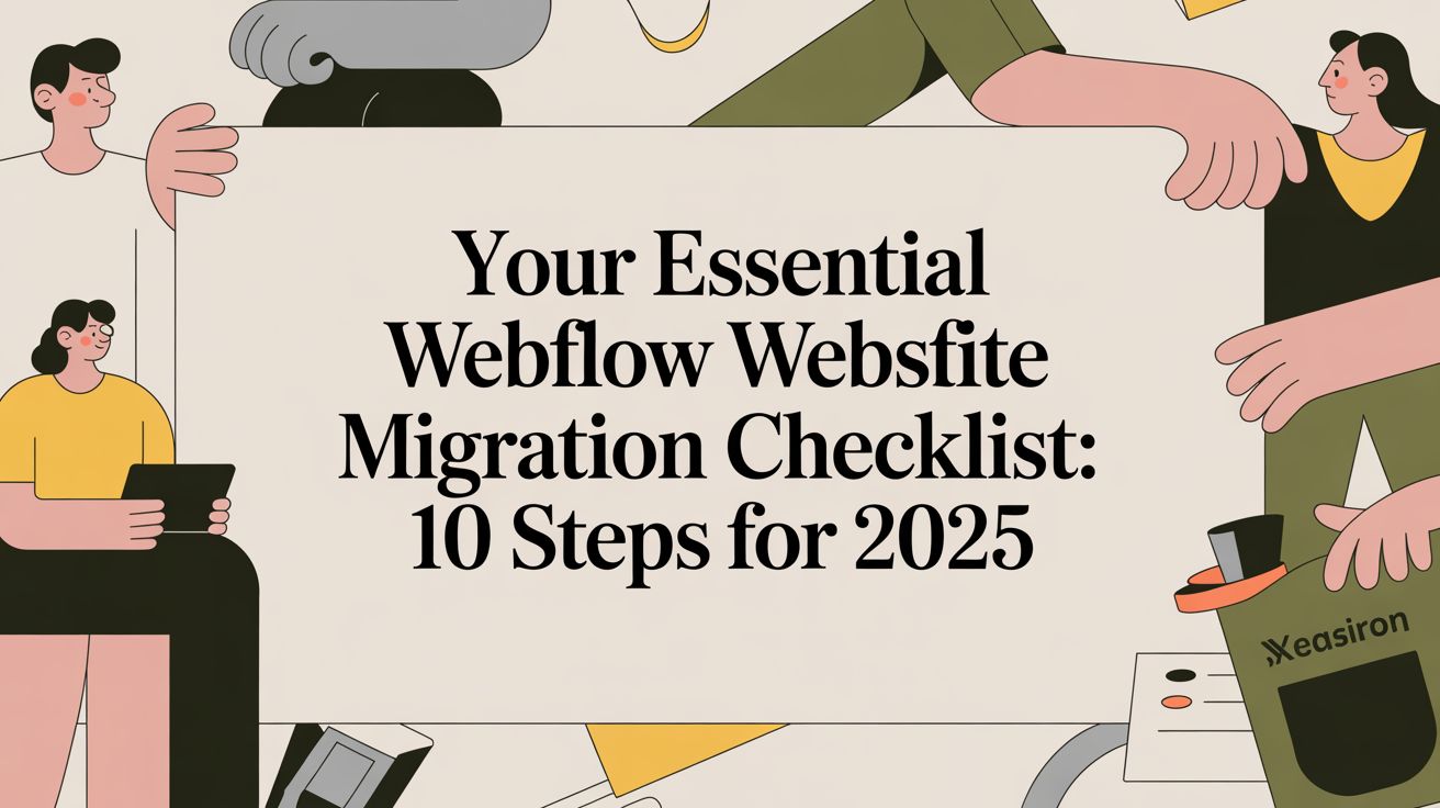 Your Essential Webflow Website Migration Checklist: 10 Steps for 2025