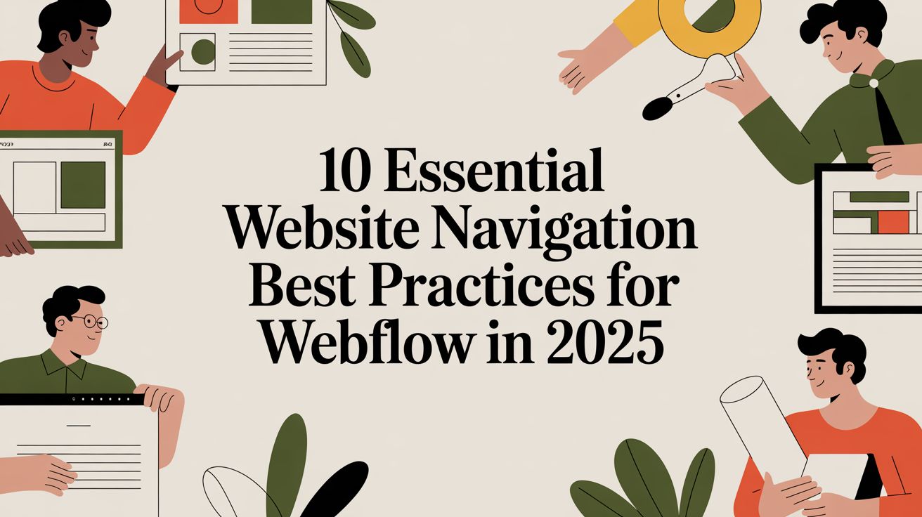 10 Essential Website Navigation Best Practices for Webflow in 2025
