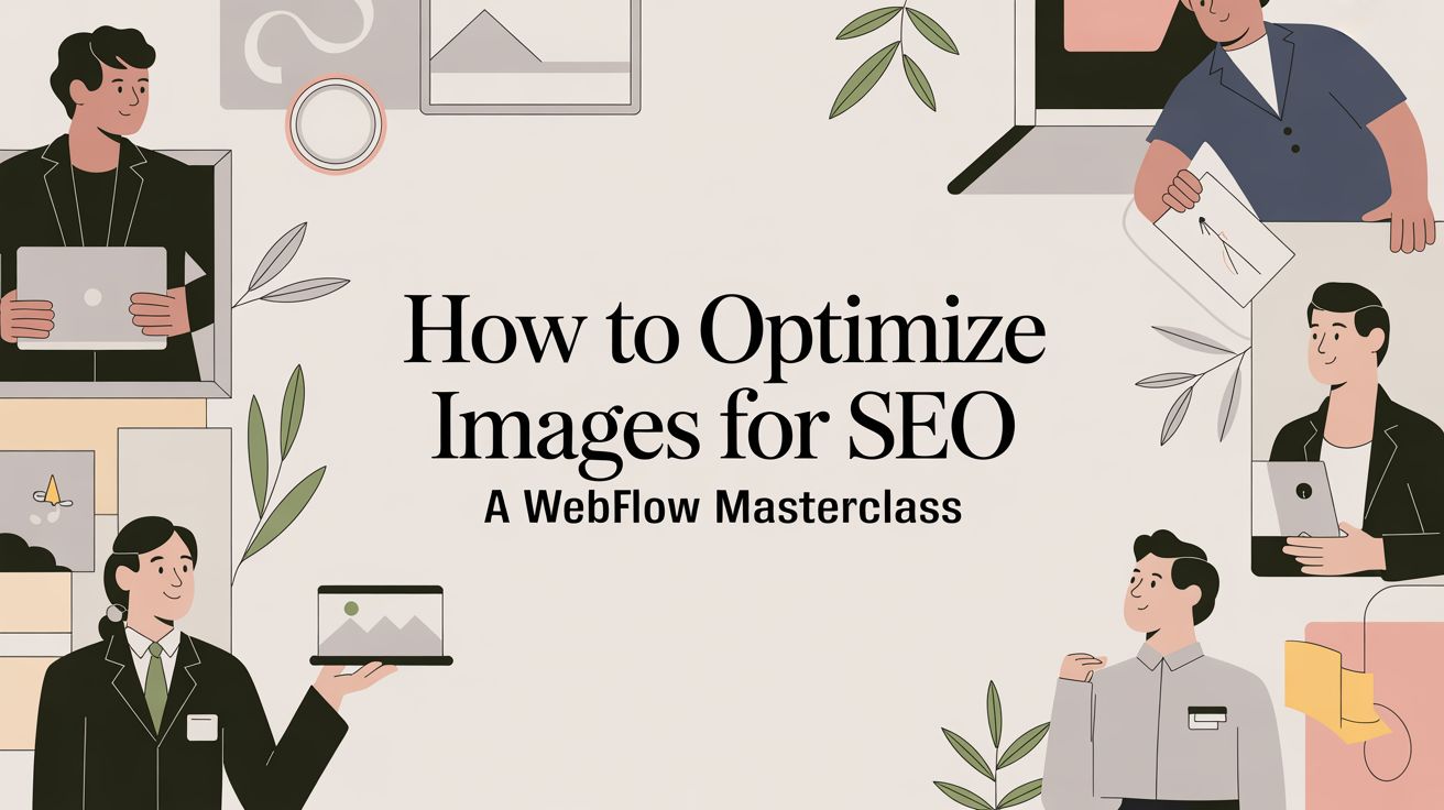 How to Optimize Images for SEO: A Webflow Masterclass