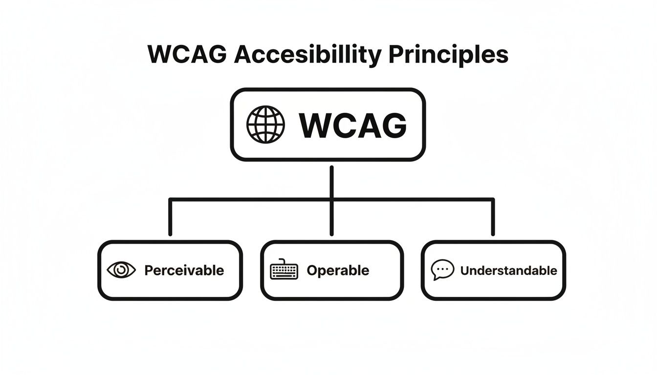 Infographic about website accessibility best practices