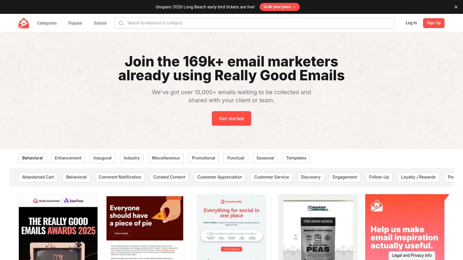 Really Good Emails (RGE)