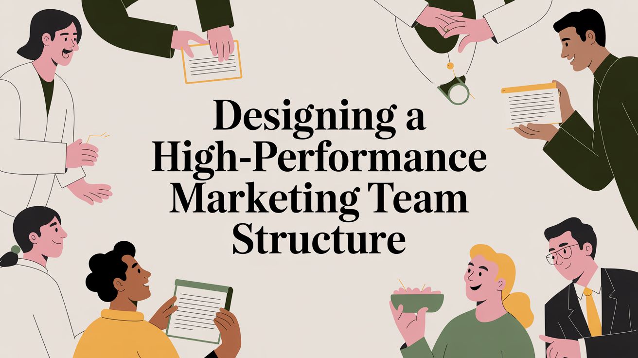 Designing a High-Performance Marketing Team Structure