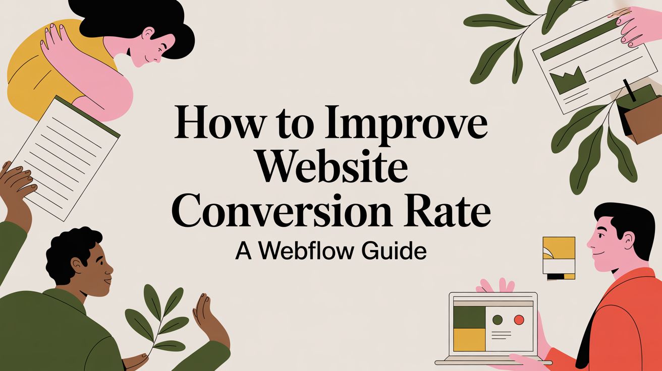How to Improve Website Conversion Rate A Webflow Guide