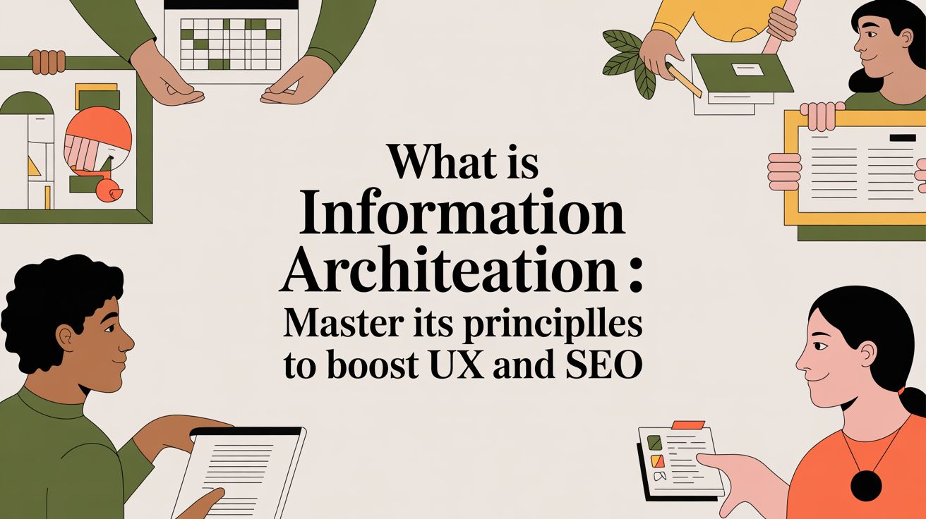 What is information architecture: Master its principles to boost UX and SEO