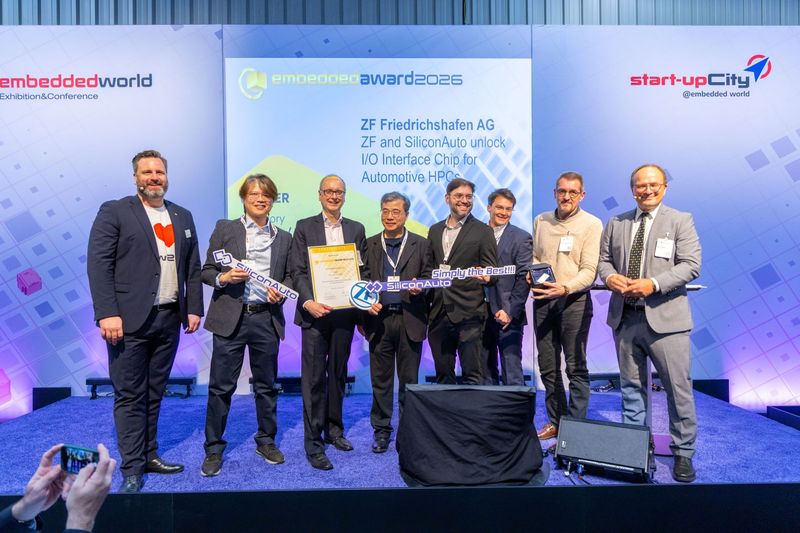 ZF I/O interface chip with SiliconAuto XMotiv™ M3 wins Embedded Award 2026