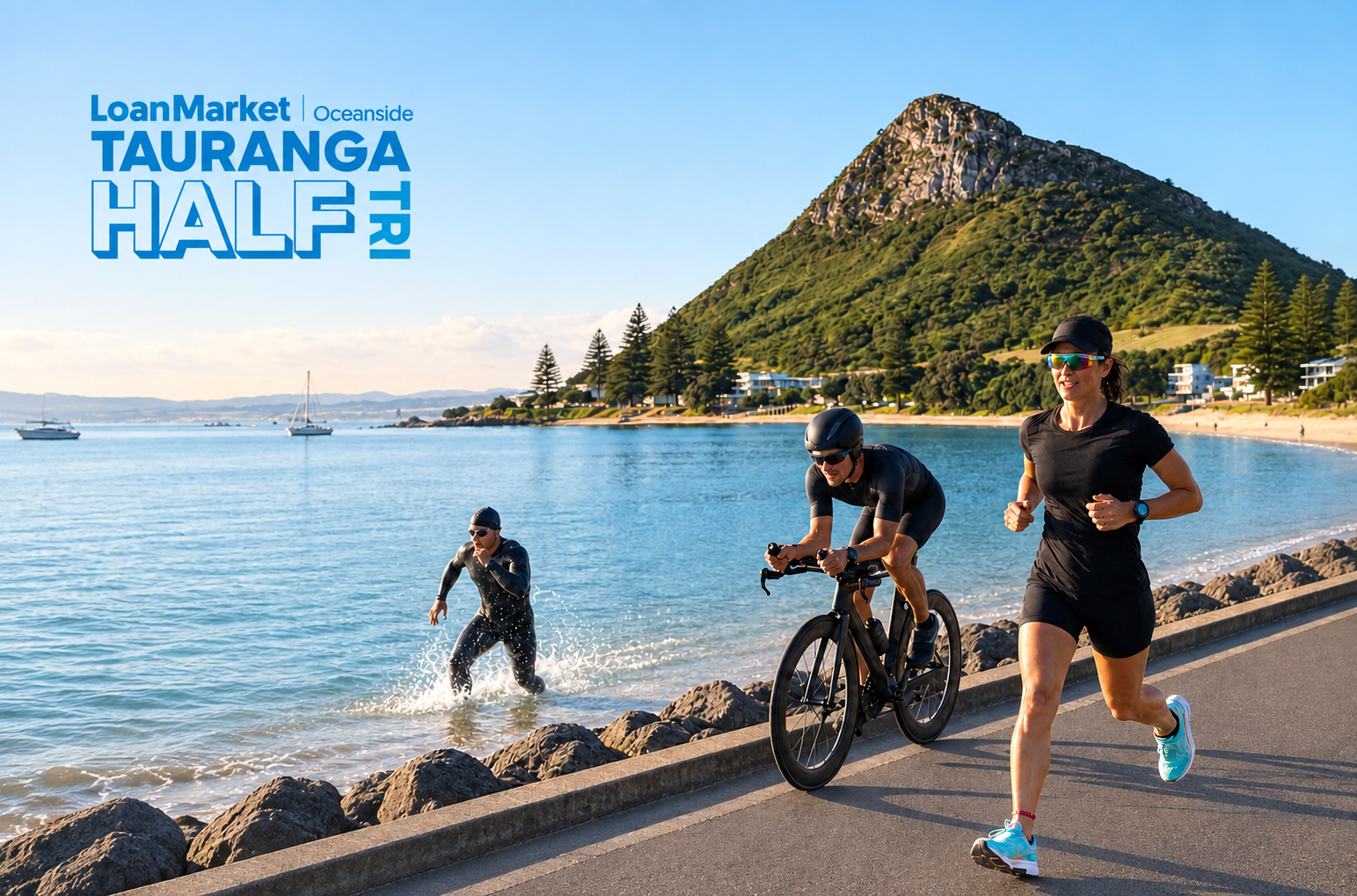 Loan Market Oceanside Tauranga Half triathlon 2027