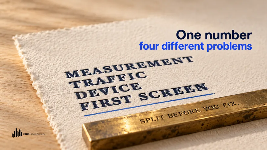 Your Bounce Rate Is Above Benchmark: What to Do