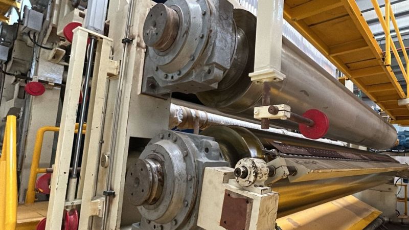 Single / Double Hard and Soft Nip Calender With Crown Control