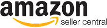 Amazon Seller Central logo with the Amazon wordmark and a yellow arrow.