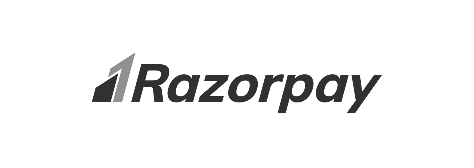 Razorpay logo with a stylized arrow forming the letter R.