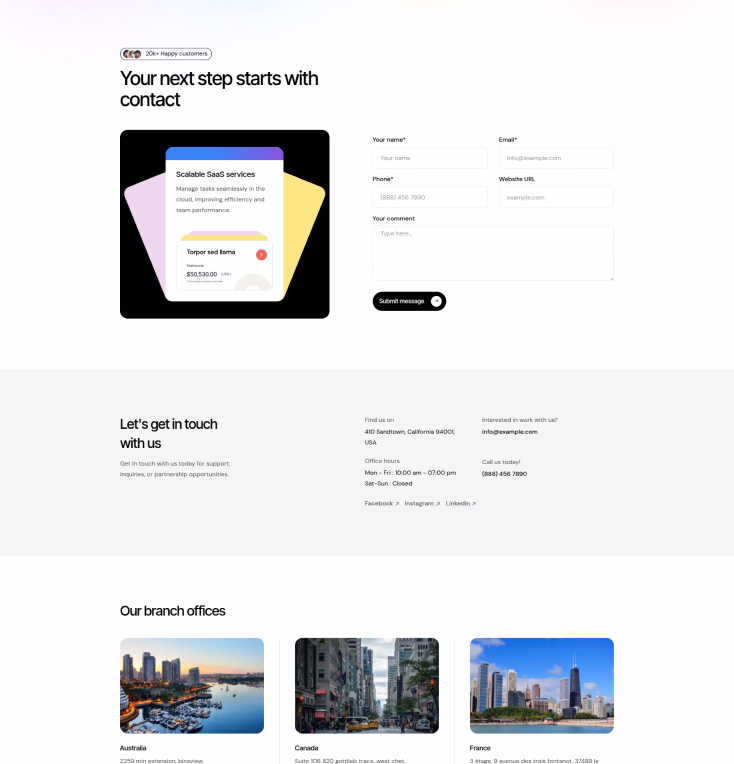 Movark-landing-contact-two