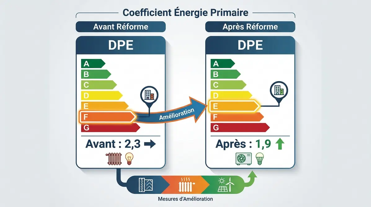 Schéma pompe à chaleur DPE