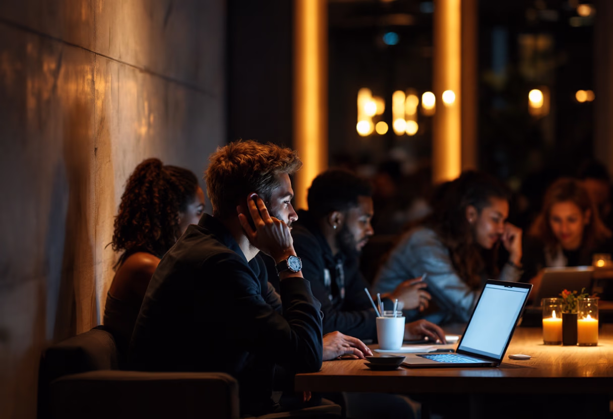 image of networking event (for a hr tech)