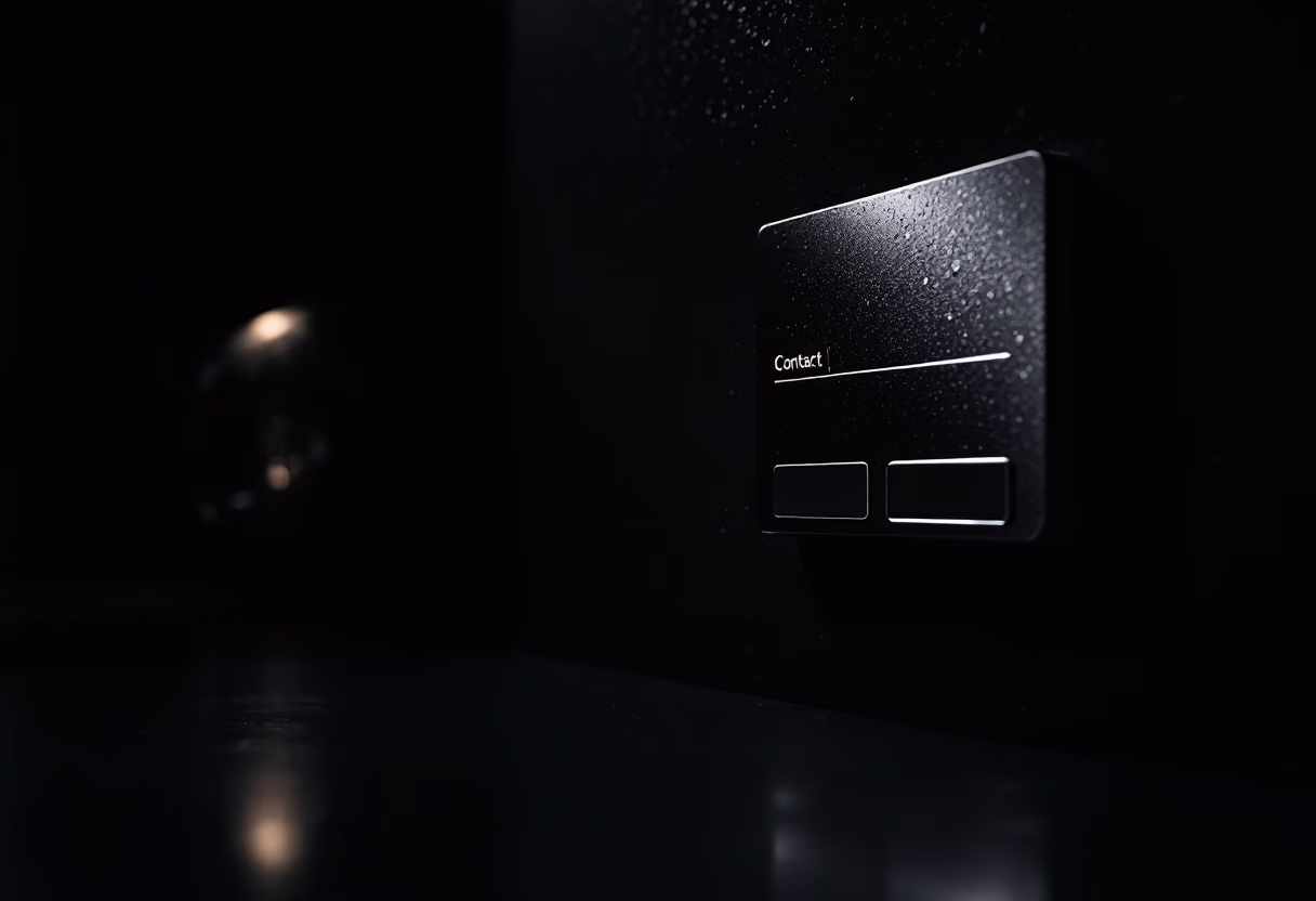 image of a contact form placeholder (for a social media and communication)