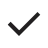 Black check mark icon.