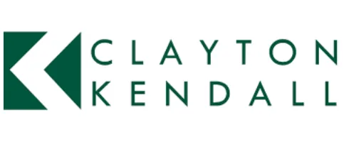 Clayton Kendall company logo with a stylized 'K' symbol.