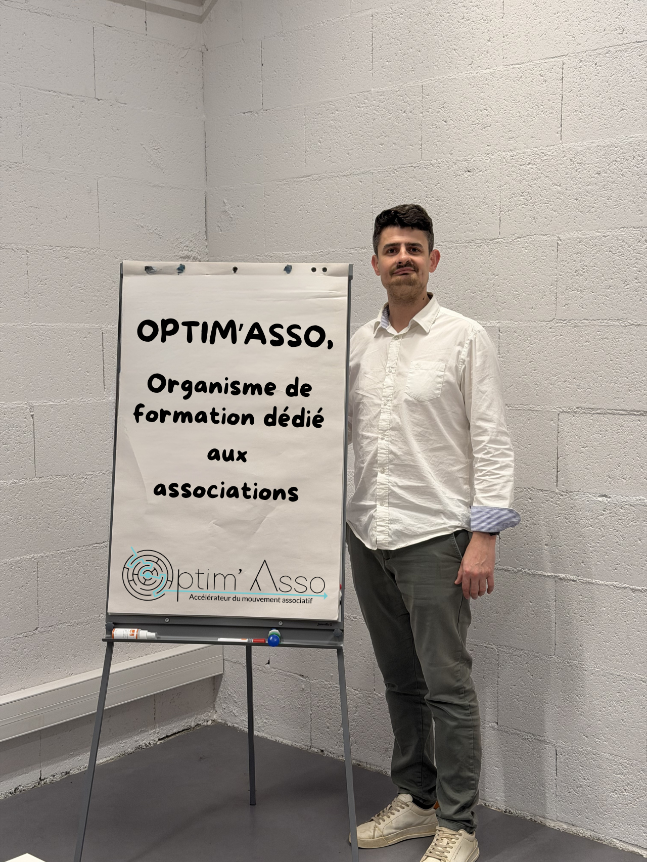 Photo de Clément, fondateur d'Optim'Asso