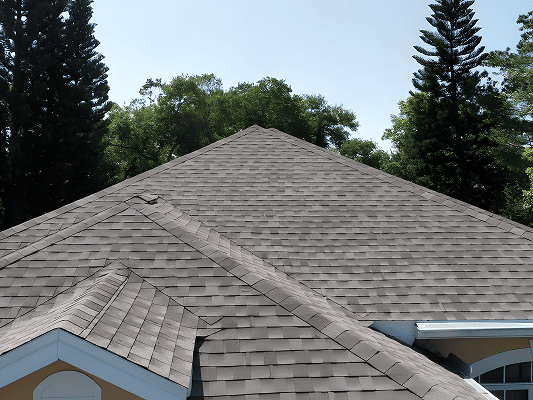 Metal tile roof installation
