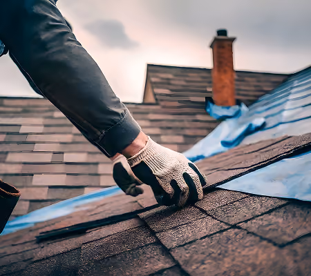 A roof repair services