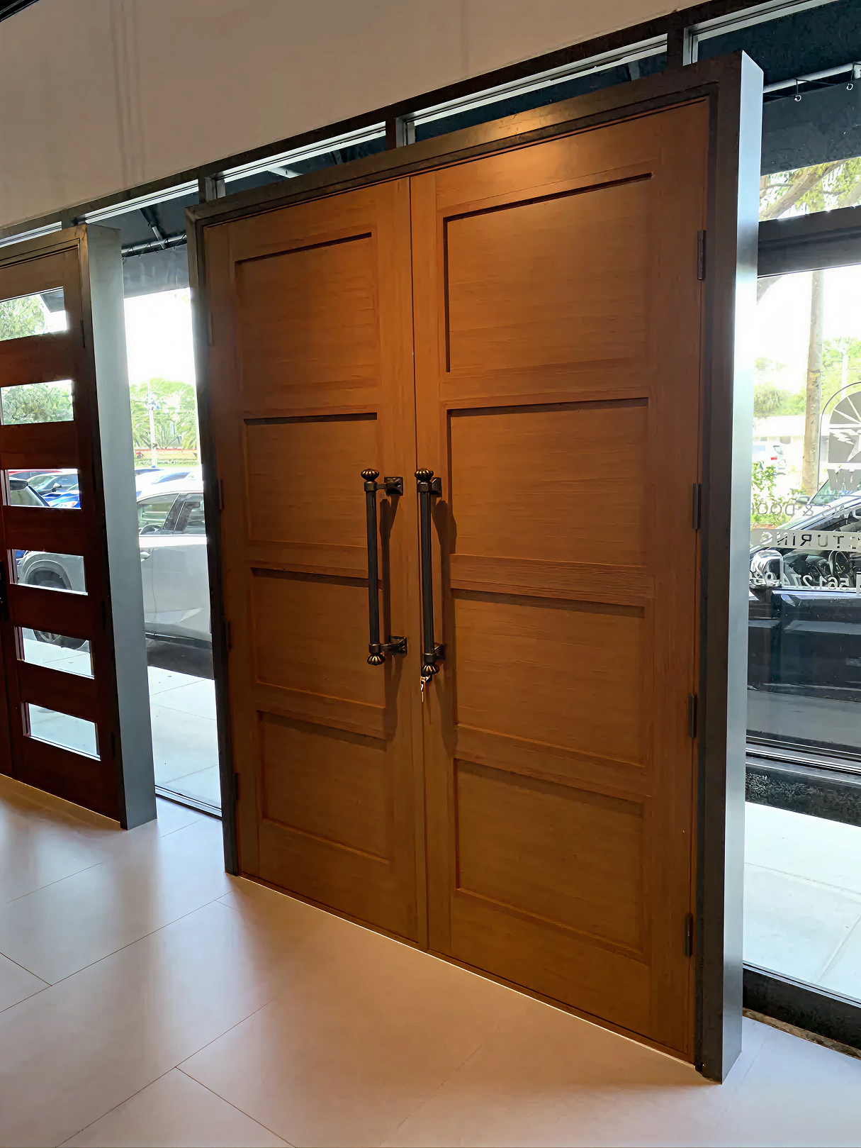 A commercial impact windows