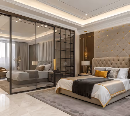 Sliding glass doors