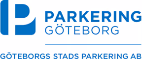 Logo of Parkering Göteborg, the Gothenburg city parking company.