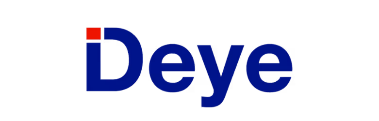 Grafika przedstawia logo producenta Deye