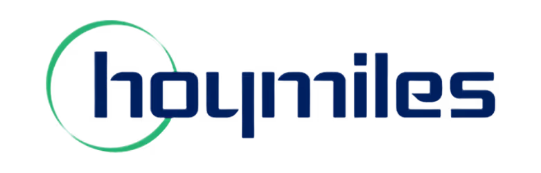 Grafika przedstawia logo producenta Hoymiles