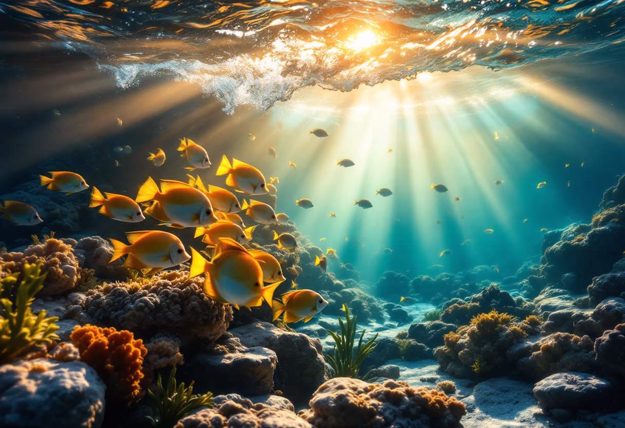 image of marine wildlife preservation