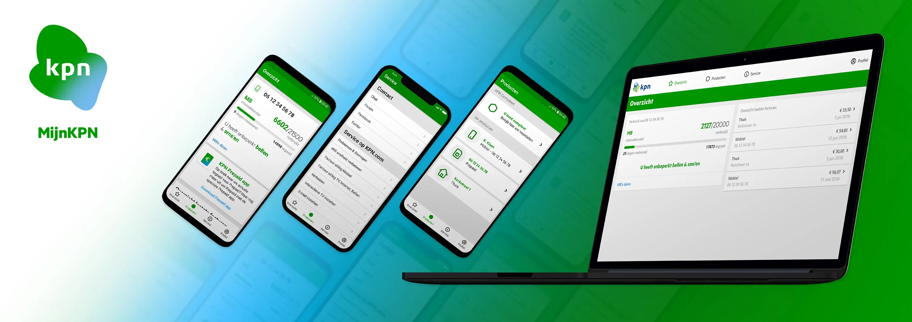MijnKPN: self-service app and website