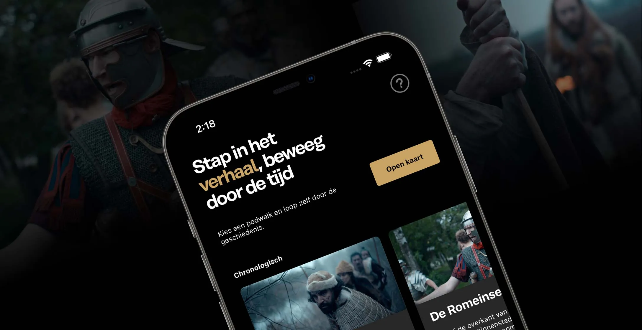 Het verhaal van Nederland: de Podwalk app met geofencing