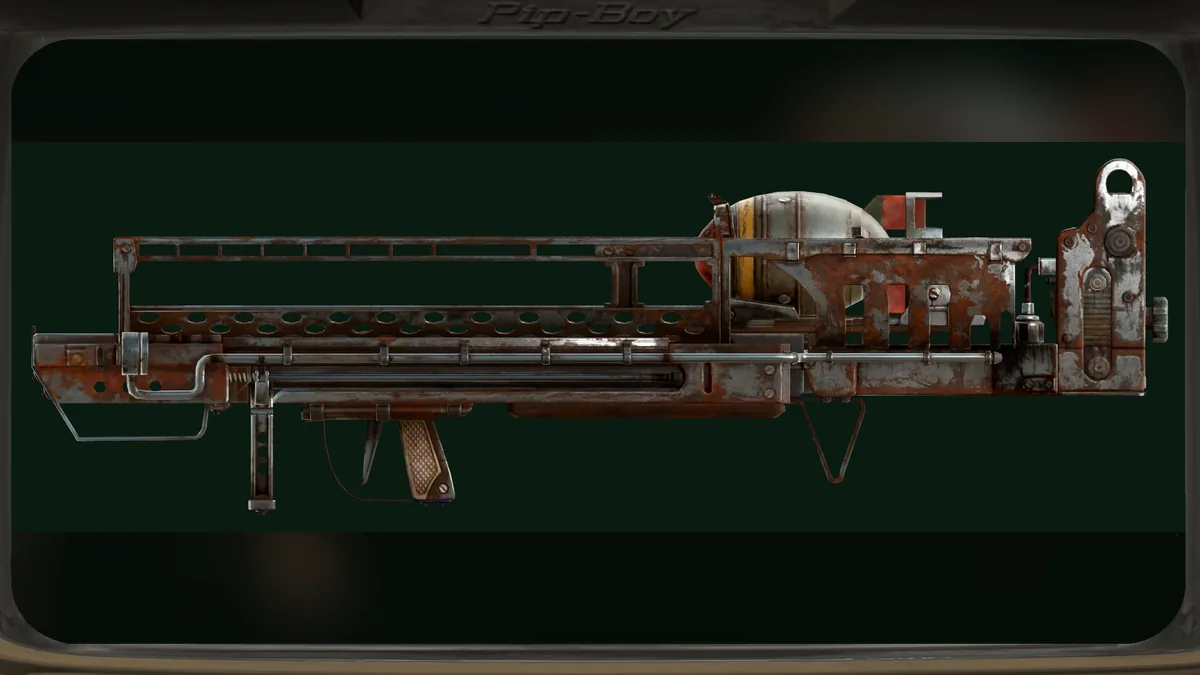 El lanzanukes Fat Man, el arma más devastadora del Yermo