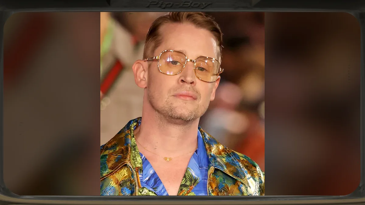 Retrato del actor Macaulay Culkin