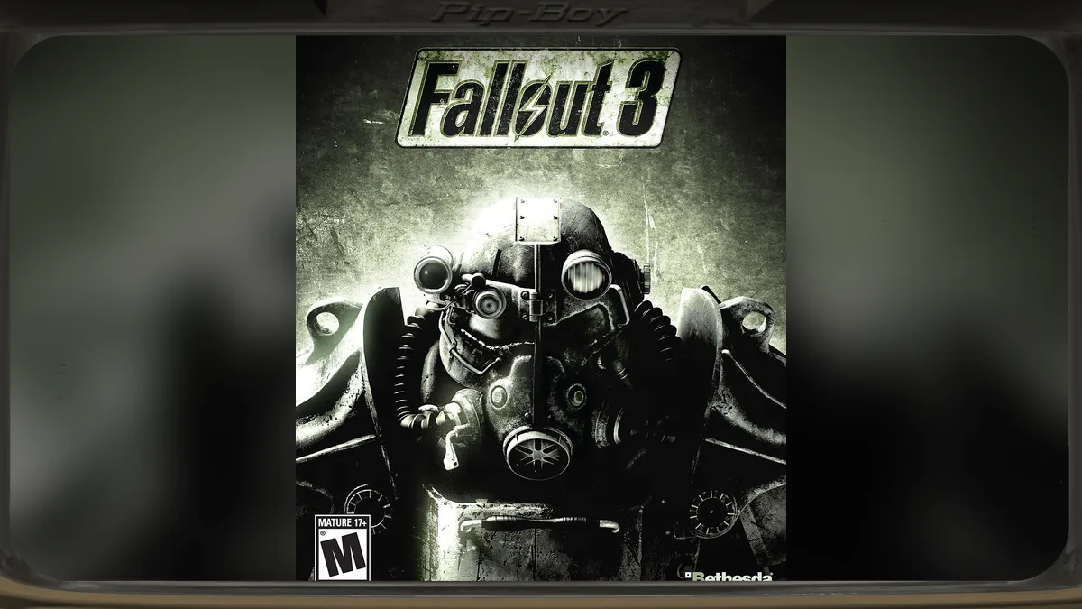 Escena inicial de Fallout 3 en la sala de partos del Refugio 101