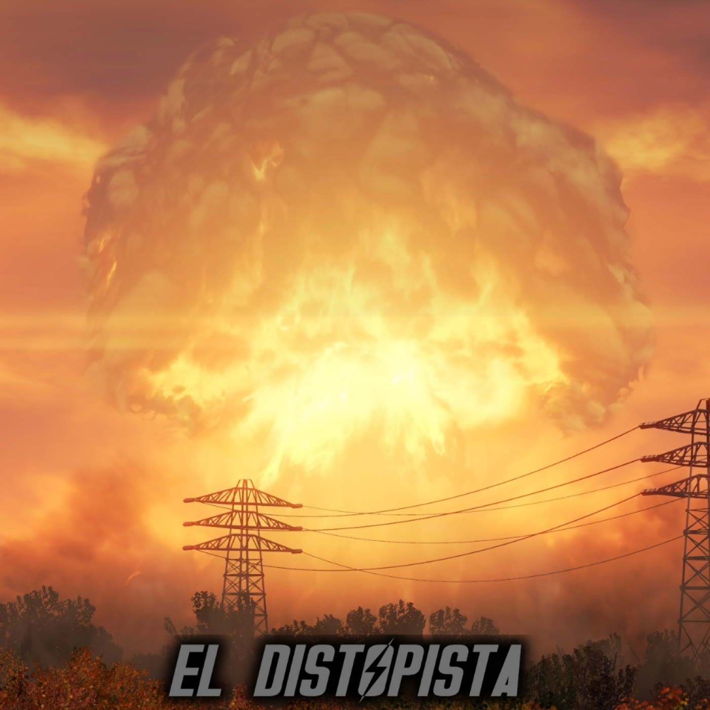 Carátula del episodio 053 de El Distopista sobre cómo sobrevivir a una bomba nuclear