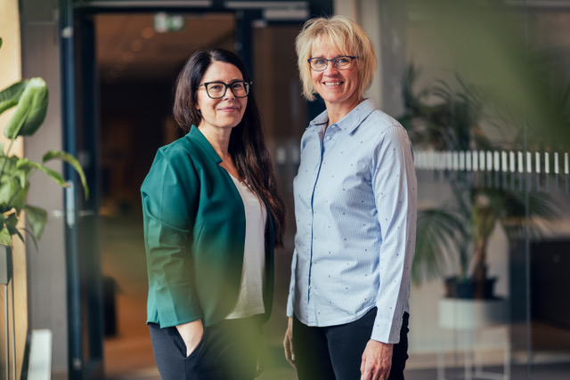 Anette Strömquist och Charlotte Hellgren