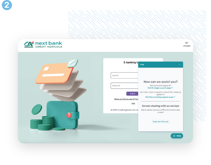 CA next bank Live Chat