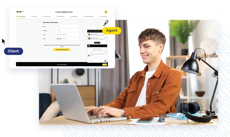 Unblu Co-Browsing - Raiffeisenbank