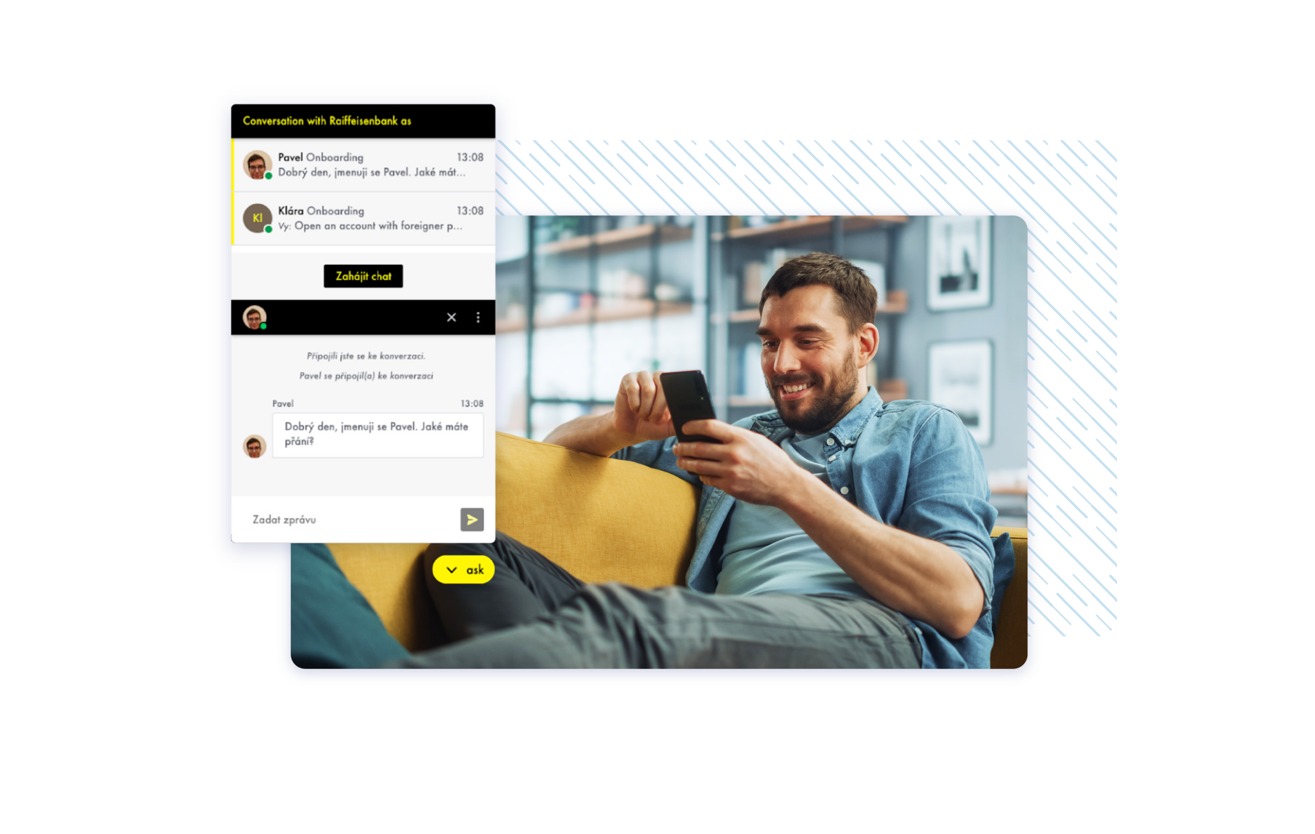 Live Chat conversations