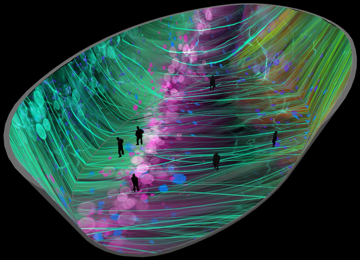 Behind the scenes of Invisible Worlds at AMNH: an interview with Vivian Trakinski, AMNH's Director of Science Visualization, and Anton Bohlin's MuseumNext talk.